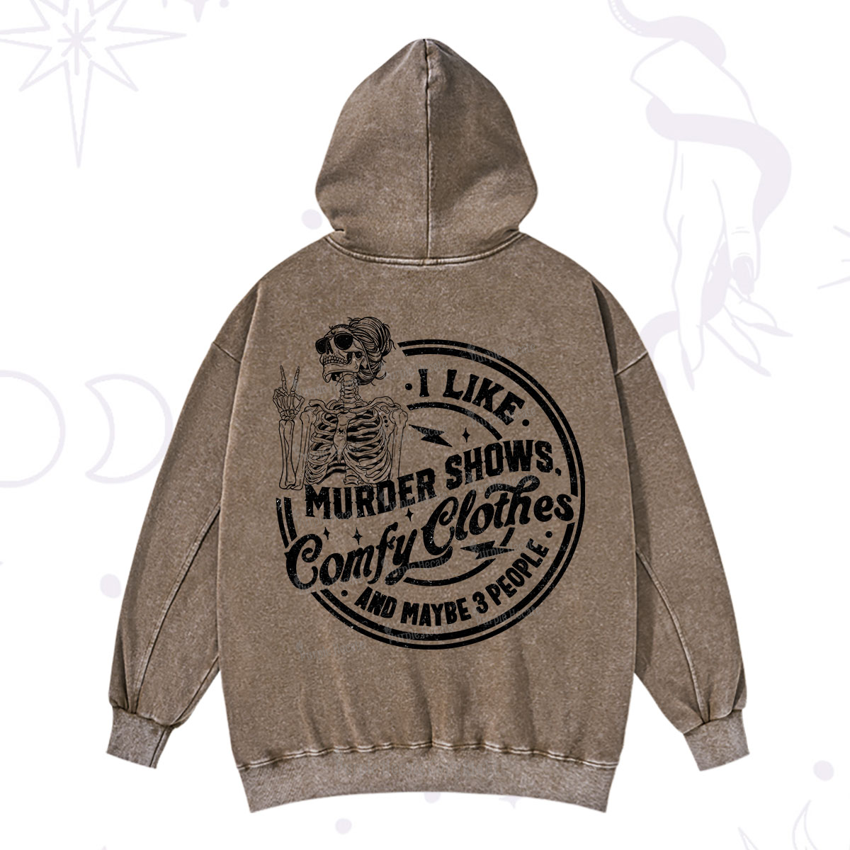 Purplehecate I Like Murder Shows Comfy Clothes And Maybe 3 People Washed Hoodie