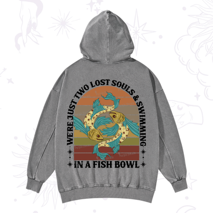 Purplehecate We're Just Two Lost Souls Swimming In A Fish Bowl Washed Hoodie