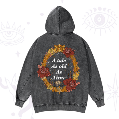 Purplehecate A Tale As Old As Time Washed Hoodie