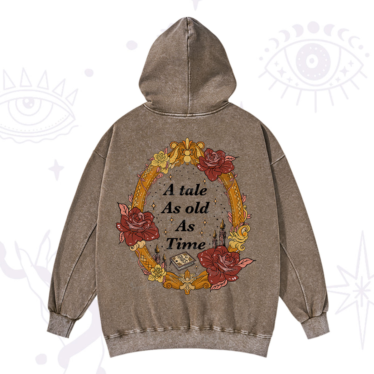 Purplehecate A Tale As Old As Time Washed Hoodie