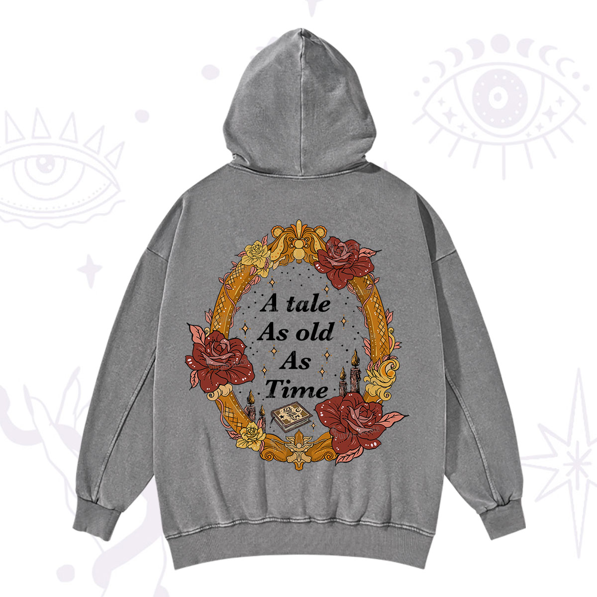 Purplehecate A Tale As Old As Time Washed Hoodie