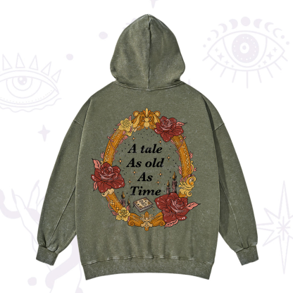Purplehecate A Tale As Old As Time Washed Hoodie