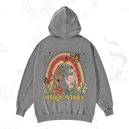 Purplehecate High Vibes Washed Hoodie