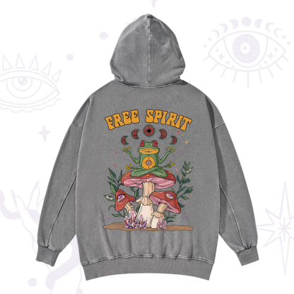 Purplehecate Free Spirit Washed Hoodie