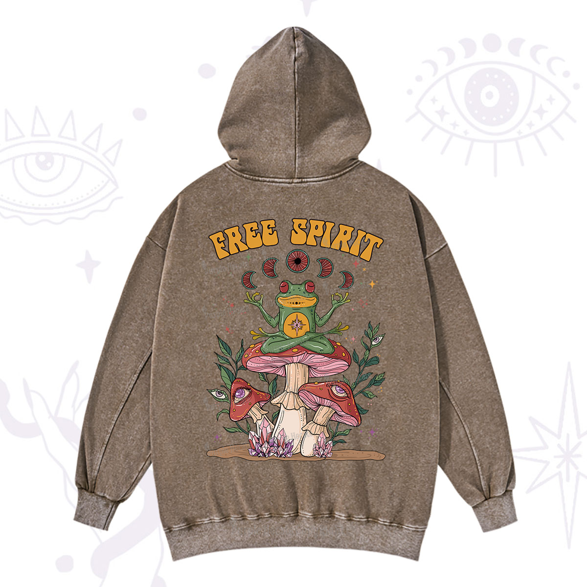 Purplehecate Free Spirit Washed Hoodie