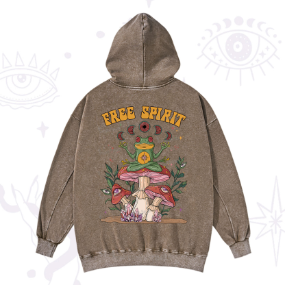 Purplehecate Free Spirit Washed Hoodie