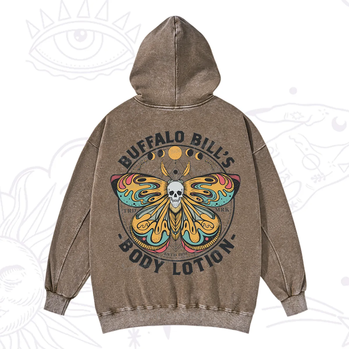 Purplehecate Buffalo Bill Washed Hoodie