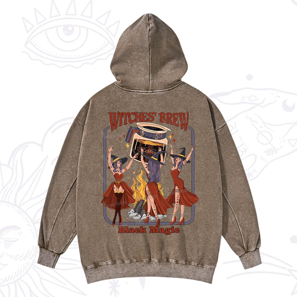 Purplehecate Witches' Brew Washed Hoodie