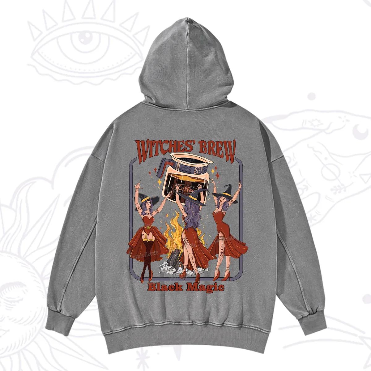 Purplehecate Witches' Brew Washed Hoodie