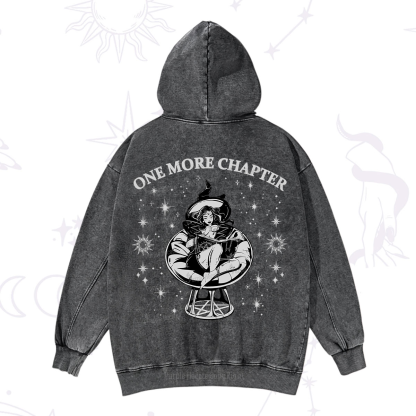 Purplehecate One More Chapter Books Washed Hoodie