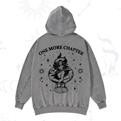 Purplehecate One More Chapter Books Washed Hoodie