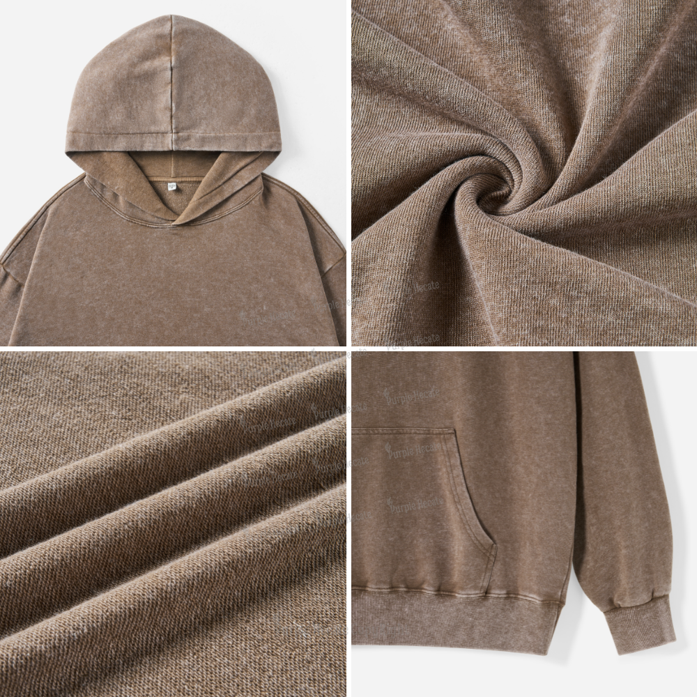 Purplehecate Purr-maid Tales Washed Hoodie