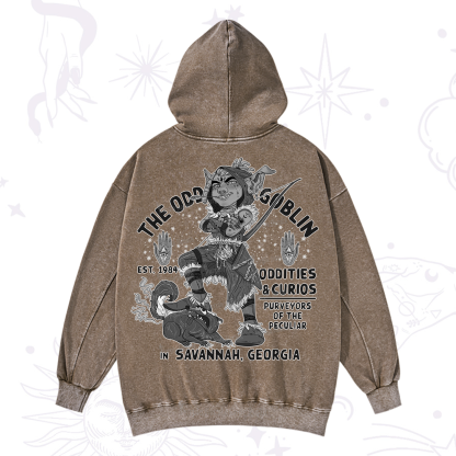 Purplehecate The Odd Goblin Washed Hoodie