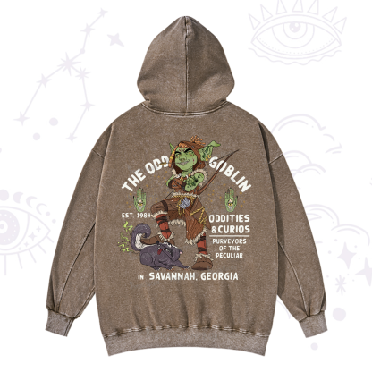 Purplehecate The Odd Goblin Washed Hoodie