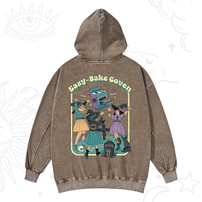 Purplehecate Easy Bake Coven Washed Hoodie