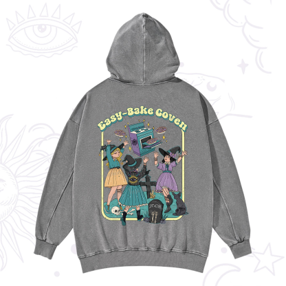 Purplehecate Easy Bake Coven Washed Hoodie