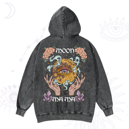 Purplehecate Moon Mama Washed Hoodie