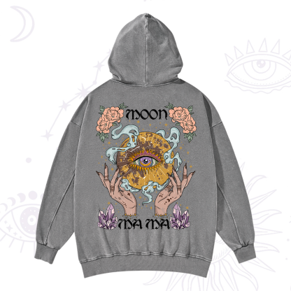 Purplehecate Moon Mama Washed Hoodie