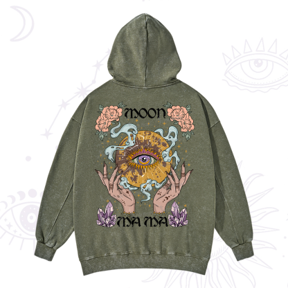Purplehecate Moon Mama Washed Hoodie