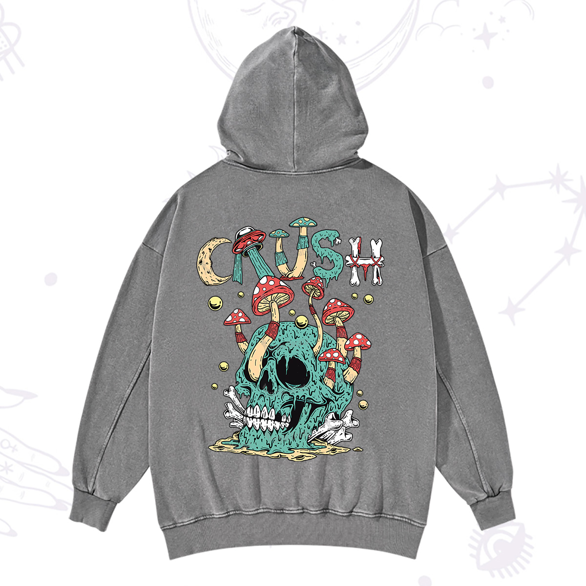 Purplehecate Crush Washed Hoodie