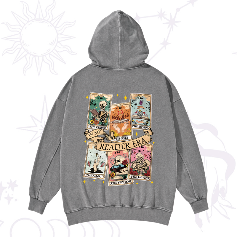 Purplehecate In My Reader Era Washed Hoodie