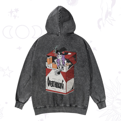 Purplehecate Overthinking Washed Hoodie