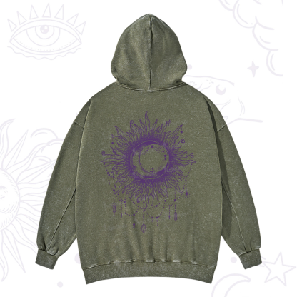 Purplehecate Starry Eye Washed Hoodie