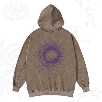 Purplehecate Starry Eye Washed Hoodie