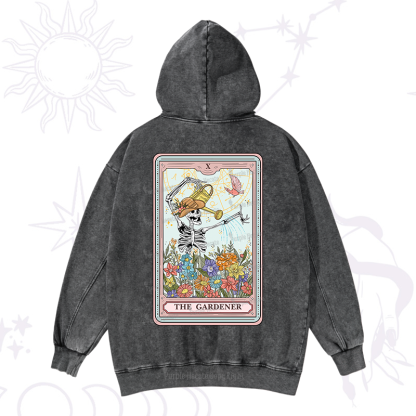Purplehecate The Gardener Tarto Washed Hoodie