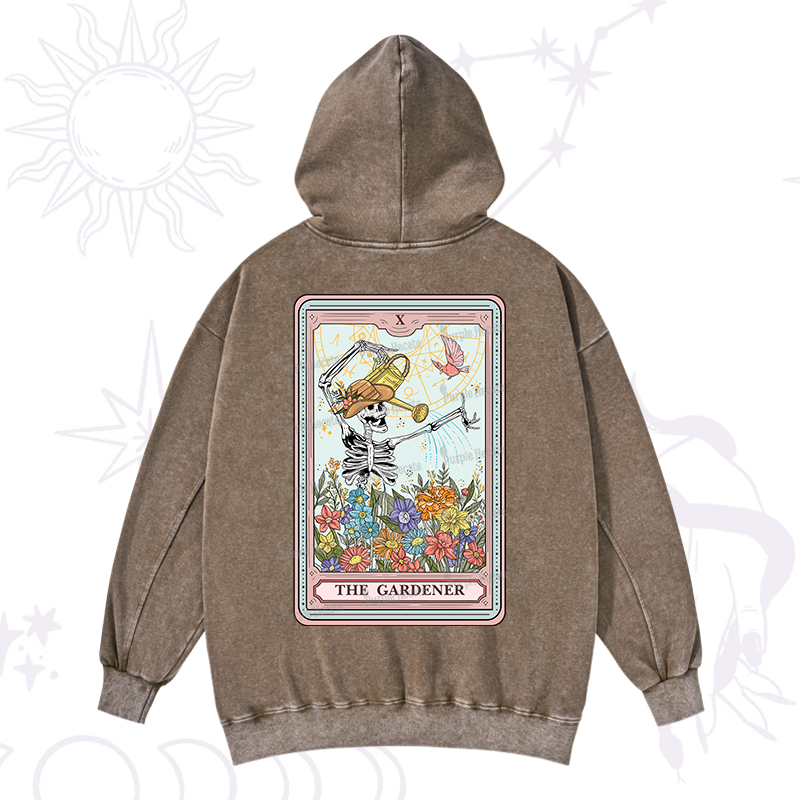 Purplehecate The Gardener Tarto Washed Hoodie