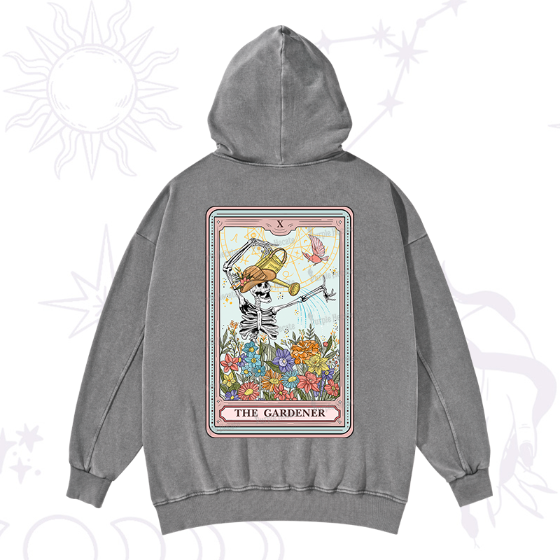 Purplehecate The Gardener Tarto Washed Hoodie