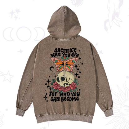 Purplehecate For Who You Can Become Washed Hoodie