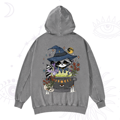 Alchemy Journey of the Raccoon Washed Hoodie