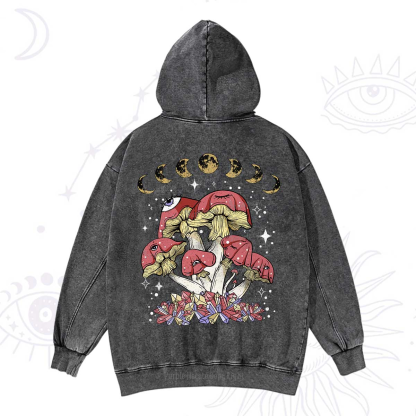 Purplehecate Magic Mushroom Washed Hoodie