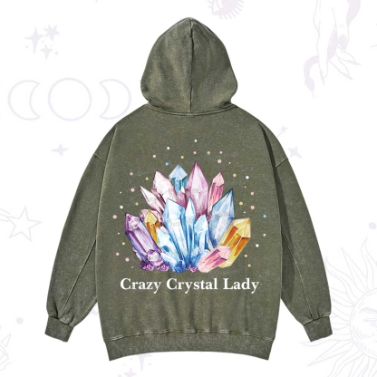 Purplehecate Crazy Crystal Washed Hoodie