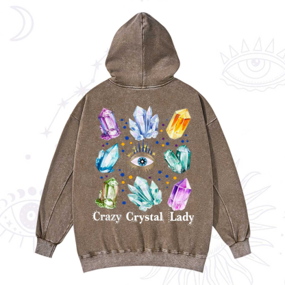 Purplehecate Crysral Lady Washed Hoodie