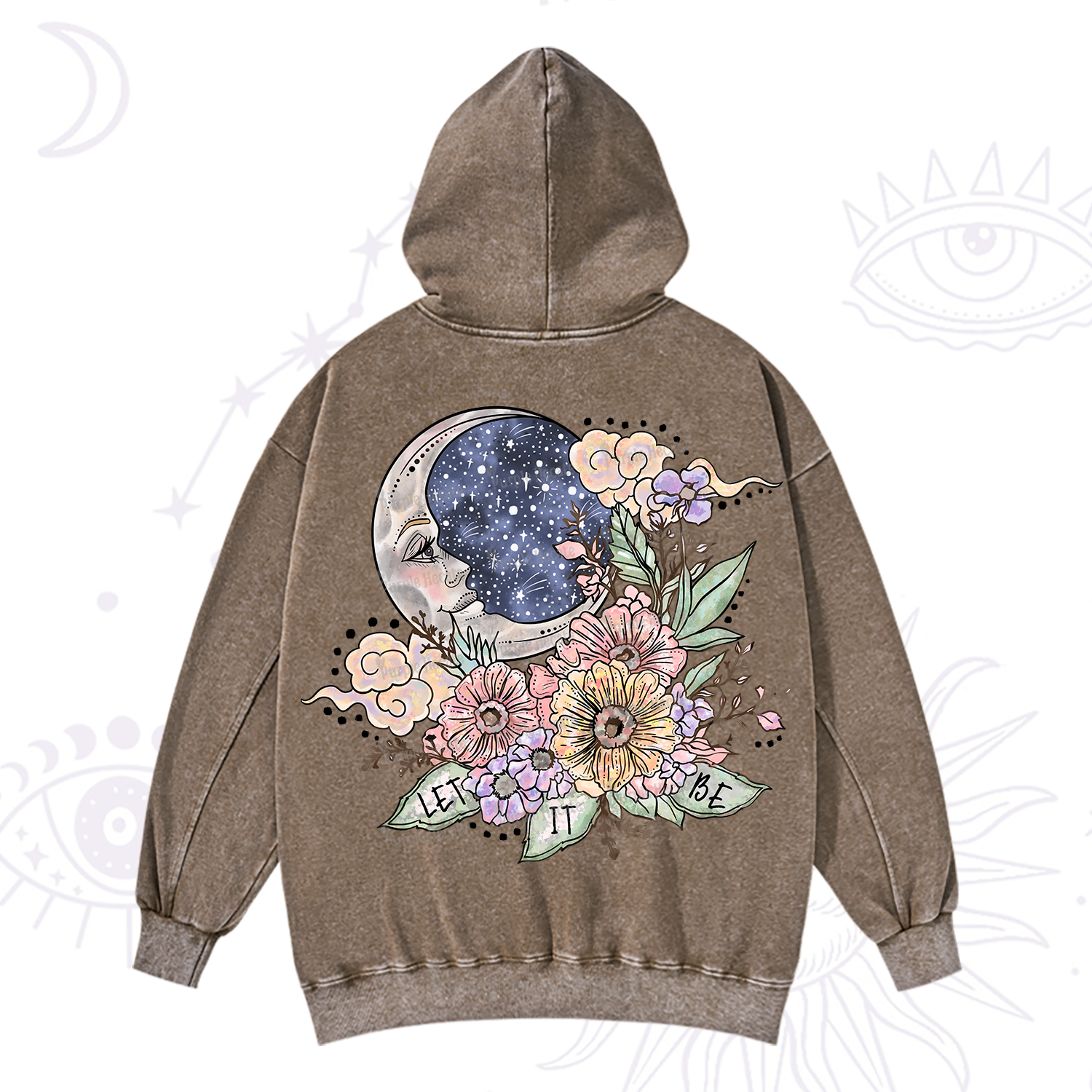 Purplehecate Let It Be Washed Hoodie