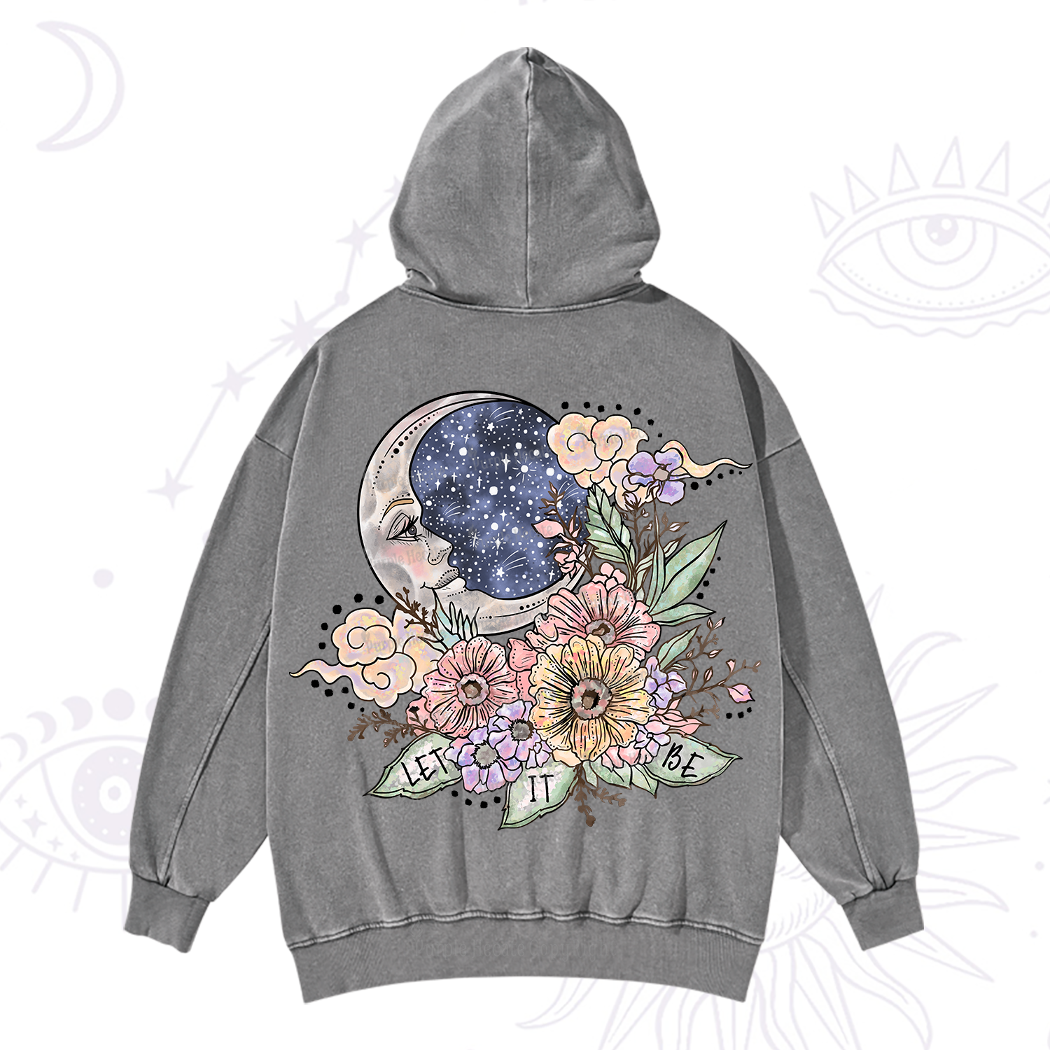 Purplehecate Let It Be Washed Hoodie
