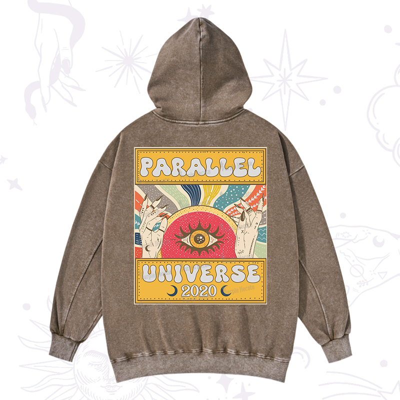Purplehecate Parallel Universe Washed Hoodie