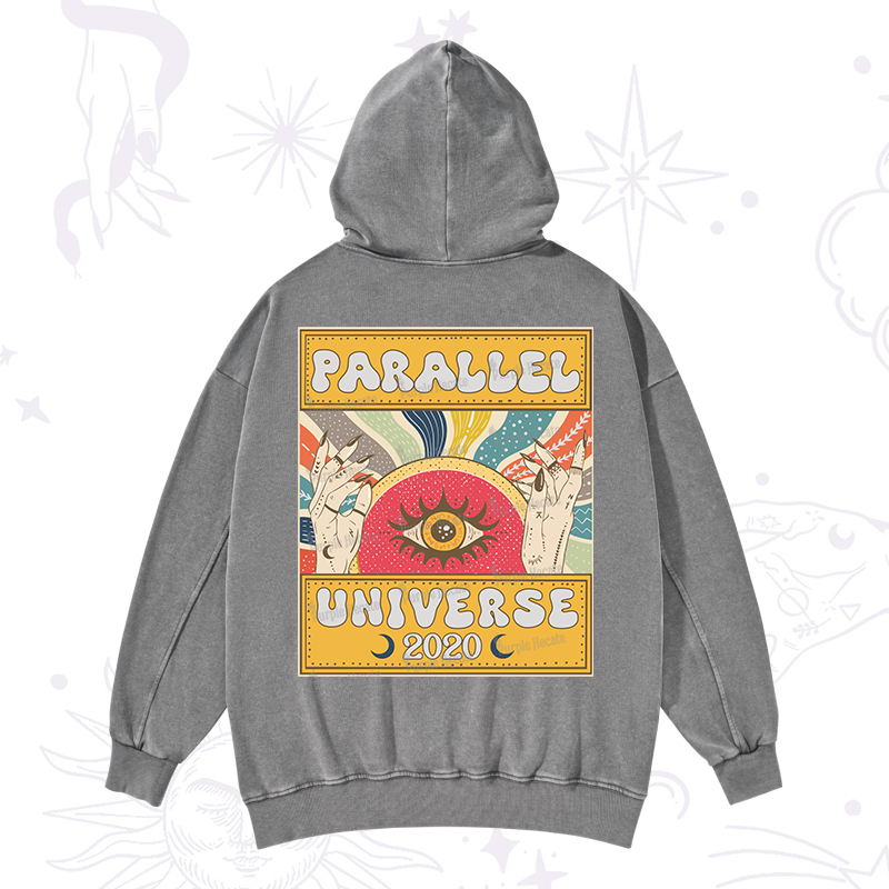 Purplehecate Parallel Universe Washed Hoodie