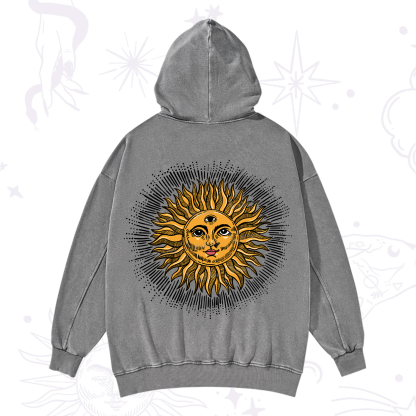 Purplehecate Sat Nam Washed Hoodie