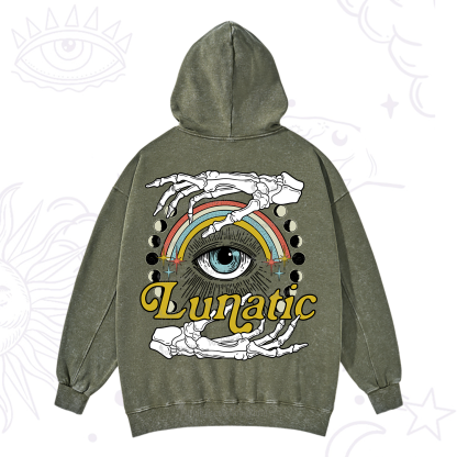 Purplehecate Lunatic Washed Hoodie