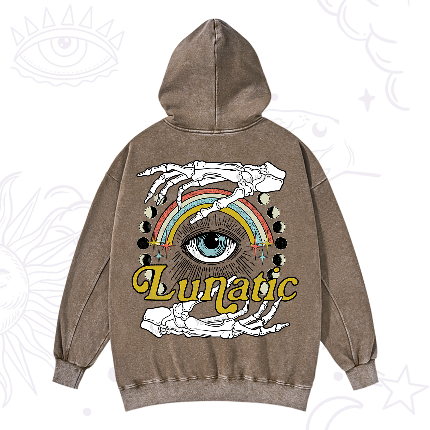 Purplehecate Lunatic Washed Hoodie