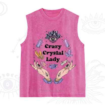 Purplehecate Crazy Crystal Lady Washed Tank