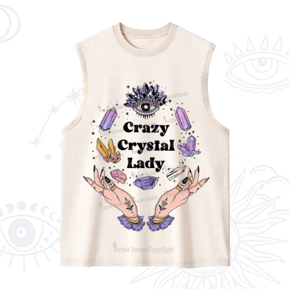 Purplehecate Crazy Crystal Lady Washed Tank