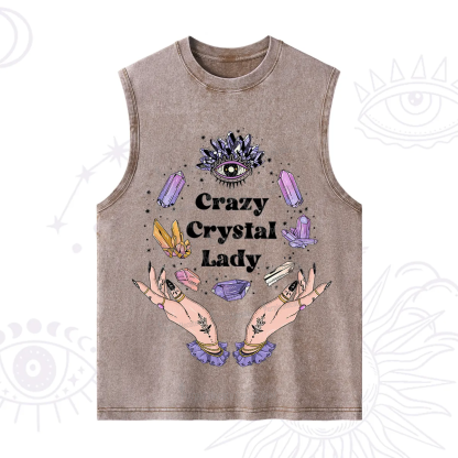 Purplehecate Crazy Crystal Lady Washed Tank