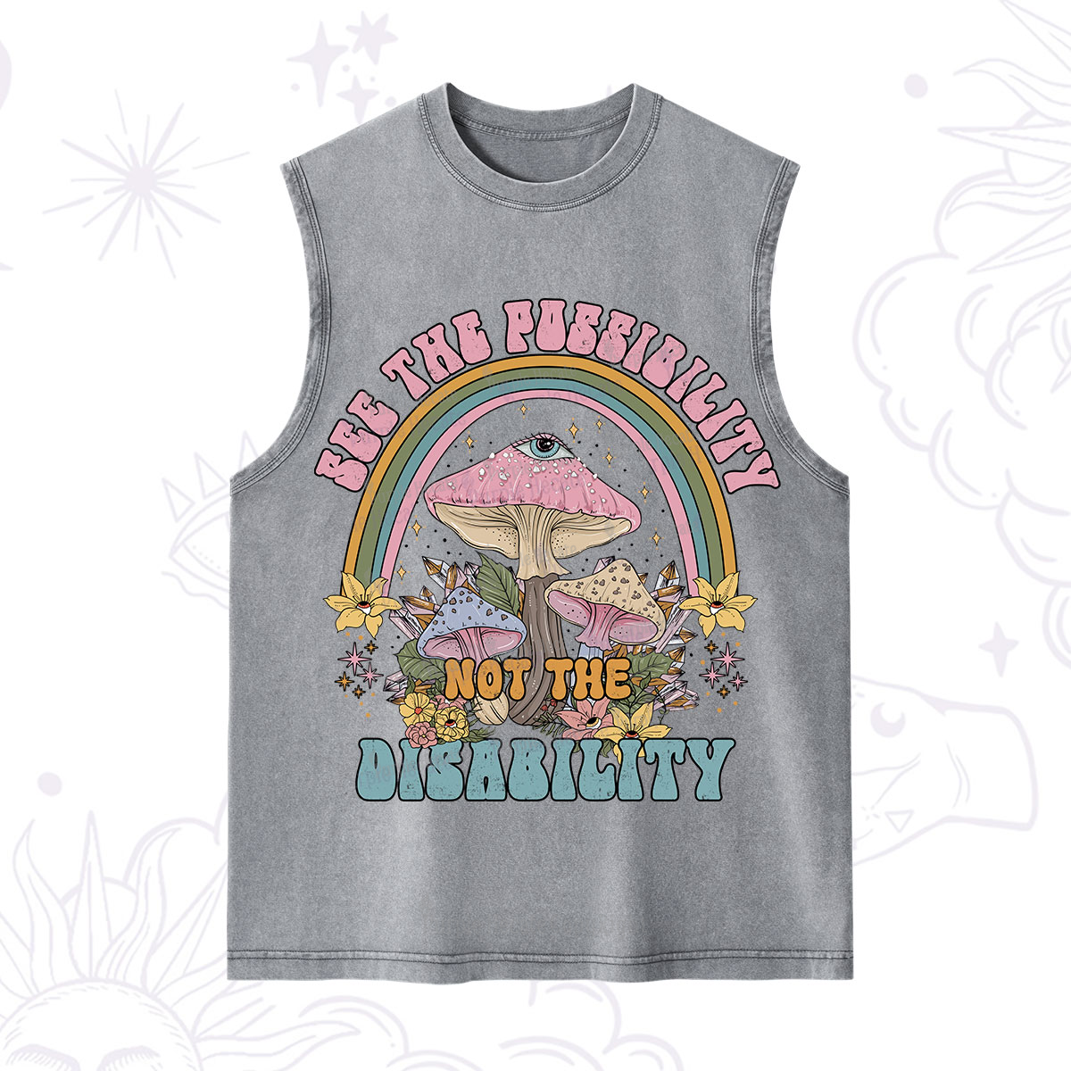 Purplehecate See The Possibility Not The Disability Washed Tank