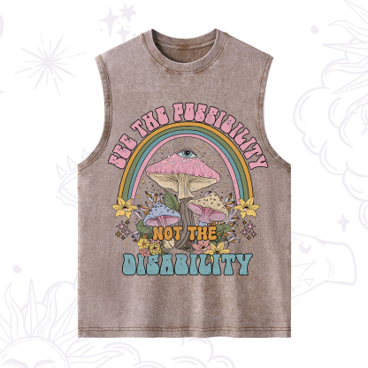 Purplehecate See The Possibility Not The Disability Washed Tank