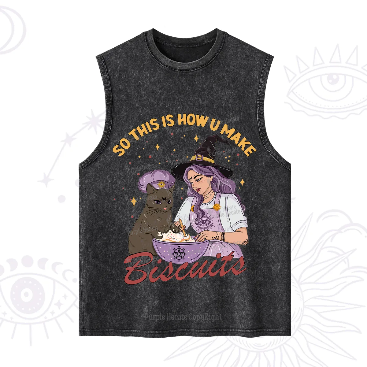 Purplehecate So This Is How You Make Biscuits Washed Tank