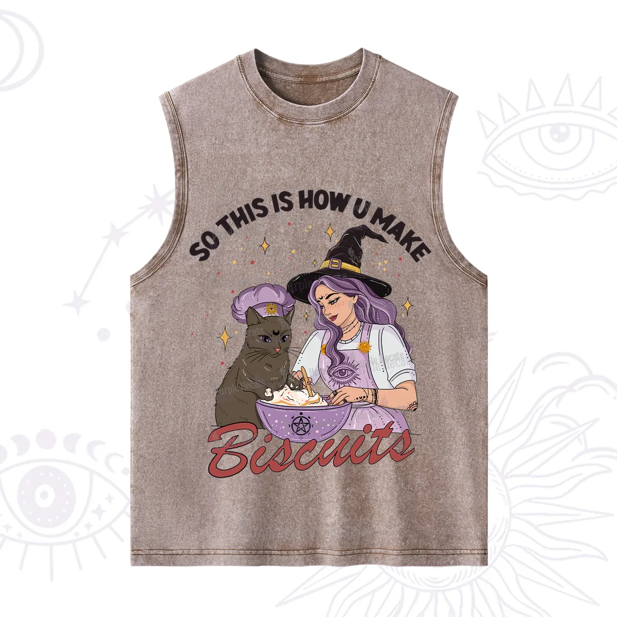 Purplehecate So This Is How You Make Biscuits Washed Tank
